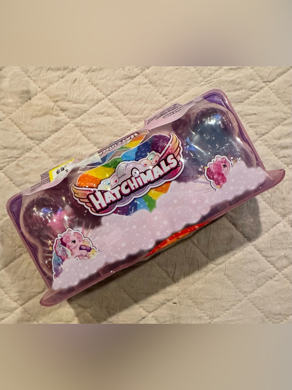 Hatchimals Pink Glitter Playset - Interactive Surprise Eggs